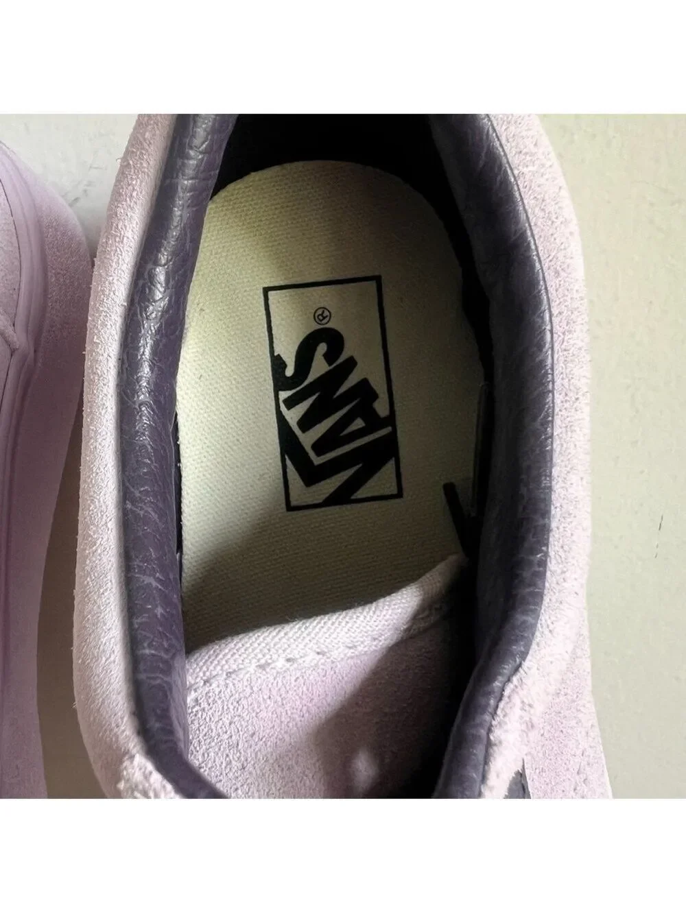 Vans Old Skool Unisex Suede Lavender Shoe Size 8 or 9.5 #217